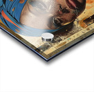 Blue Turban of Grace Acrylic print