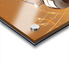 Golden Echoes Acrylic print