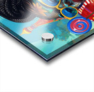 Red Square Radiance Acrylic print