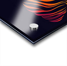 Crowned in Color: The Grace of Her Silence Acrylic print