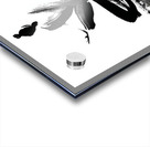 Meditation in Stroke Acrylic print