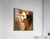 Contemplative Smoke Acrylic Print