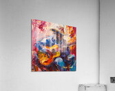 Harmony in the Brushstrokes Acrylic Print