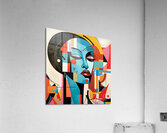 Reflections of the Modern Muse Acrylic Print