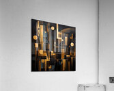 Metropolis at Dawn Acrylic Print