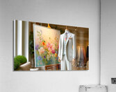 Elegance in Bloom: A Symphony of Style and Art Acrylic Print