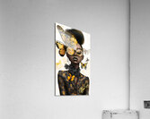 Golden Gaze Acrylic Print