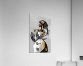 Wrapped in Royal Geometry Acrylic Print