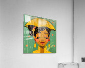 Serenity in the Rain Acrylic Print