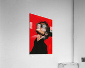 Crimson Confidence Acrylic Print