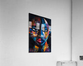 Split Frequencies Acrylic Print