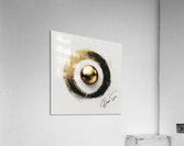 Golden Stillness Acrylic Print