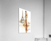 Golden Hour in Gilded Silk Acrylic Print