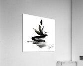 Meditation in Stroke Acrylic Print