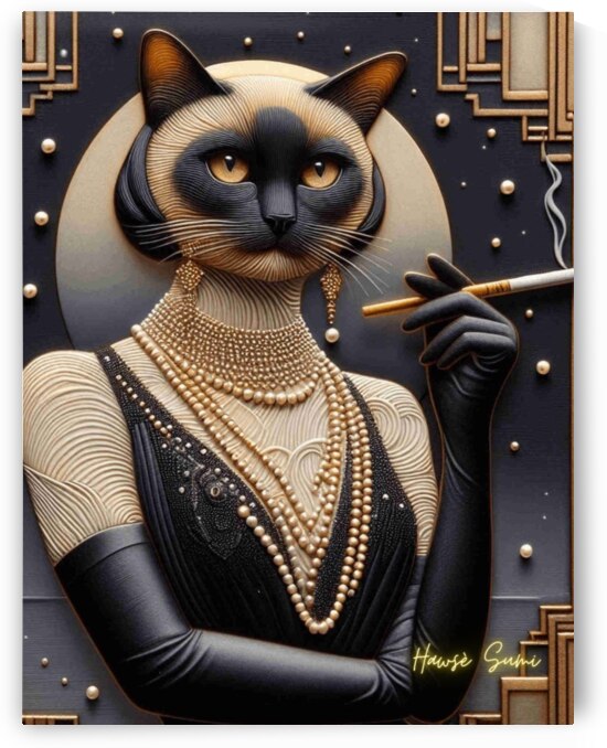 The Gilded Whiskers of Mademoi by Hawse Sumi