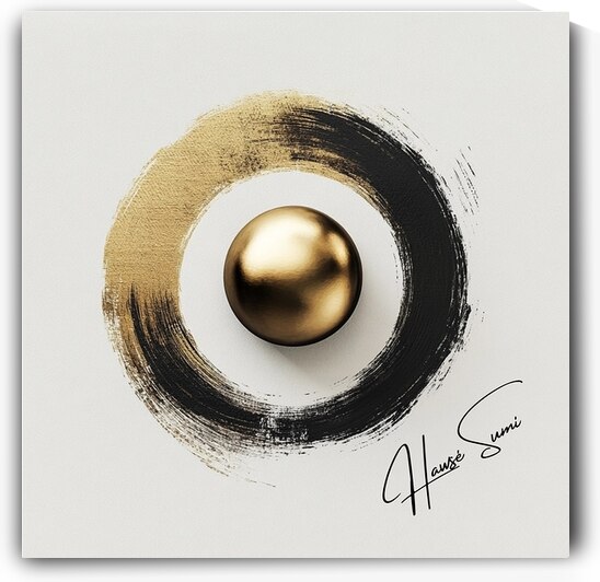 Golden Stillness by Hawse Sumi