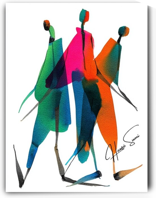 Stride of Color by Hawse Sumi
