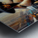 Mila Harper: City Chic in Motion Metal print