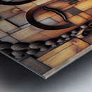 Wooden Wisdom Metal print