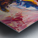 Harmony in the Brushstrokes Metal print