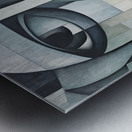 Introspective Geometry Metal print