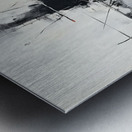 Silent Resonance Metal print