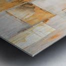 Gilded Pathways Metal print