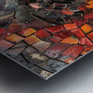 Mosaic Spiral Metal print