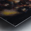 Fridas Floral Mosaic Metal print