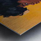 Bold Contemplation Metal print