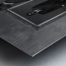 The Suit of Reflection Metal print