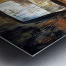 Cubist Contemplation Metal print