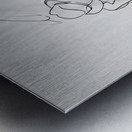 Jazz Elegance Metal print