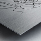 The Jazz Enthusiast Metal print