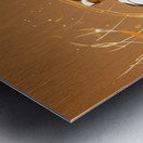 Golden Echoes Metal print