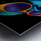 Neon Reverie Metal print