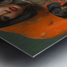 Golden Throne Metal print