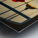 The Last Train Metal print