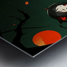 Red Moon Reverie Metal print