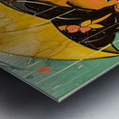 Serenity in the Rain Metal print