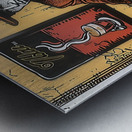 Midnight Roast Metal print