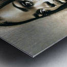 Read. Left. Unspoken Metal print