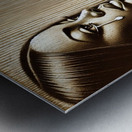 Left UnSeen Metal print