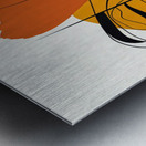 Contour of Thought Metal print