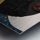 Moonlit Royalty Metal print