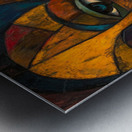 The Echo in Three Metal print