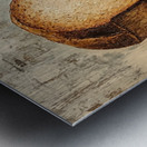 Beneath the Crust: A Table of Stories Metal print