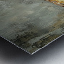 Hunger & Heat: A Rusted Morning Metal print