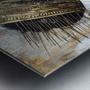 Crowned in Steel & Silence Metal print