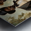 Champagne & Cotton Metal print